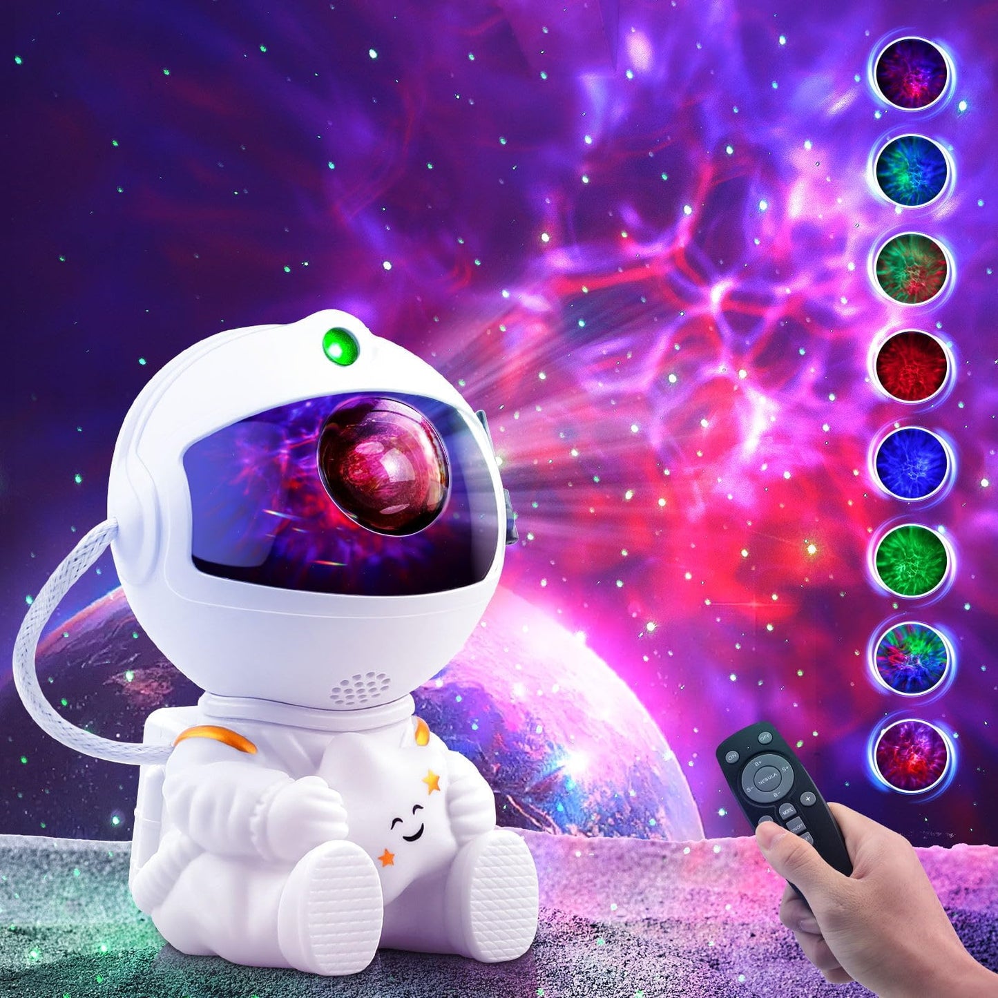 ASTRONAUT GALAXY STAR PROJECTOR